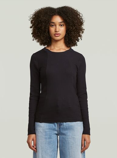 Camiseta A-Line Slim Rib